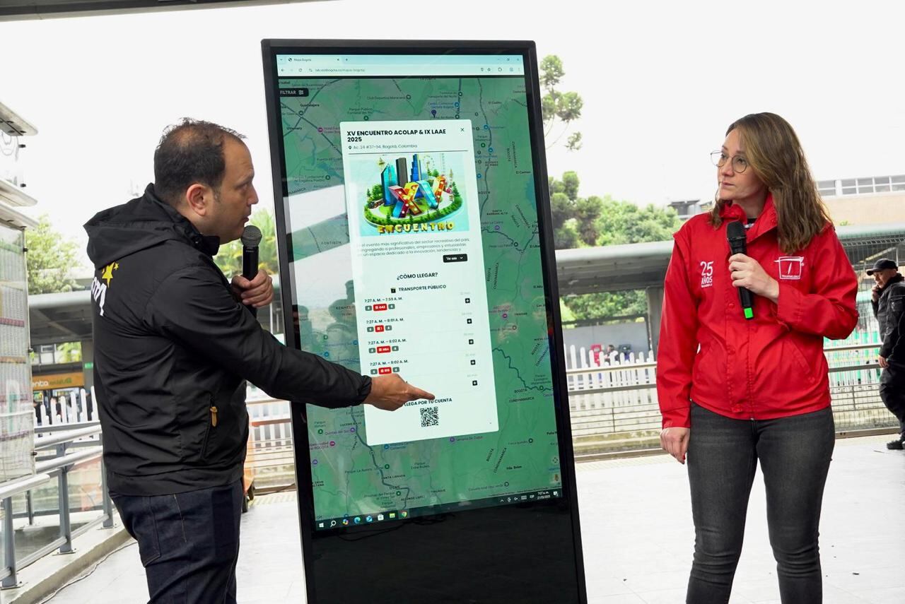 Mapas interactivos de Bogotá