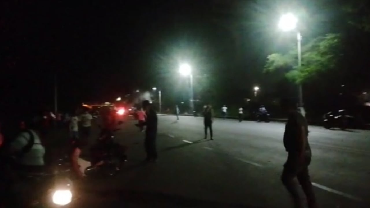 Captura de pantalla de video difundido por redes sociales.