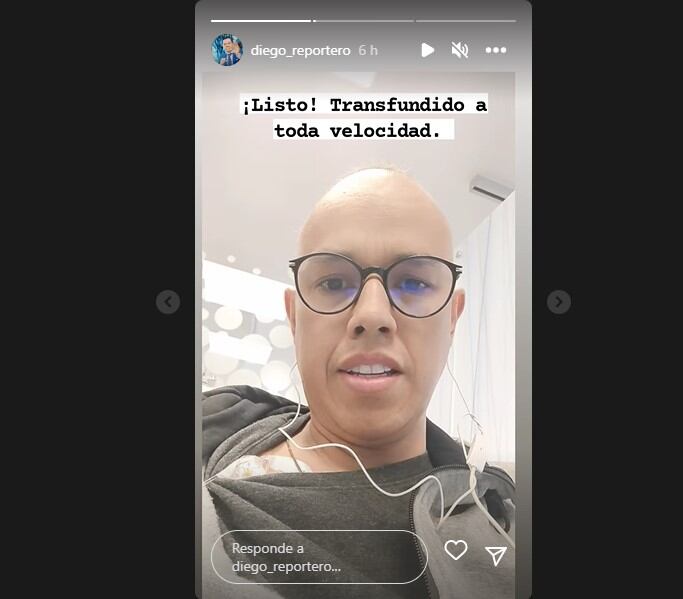 El periodista ha hablado abiertamente sobre su proceso debido al cáncer