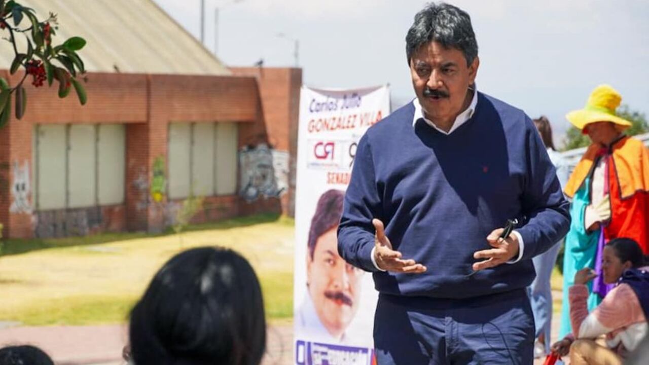 El psicólogo y hoy candidato al Senado Carlos Julio González Villa.