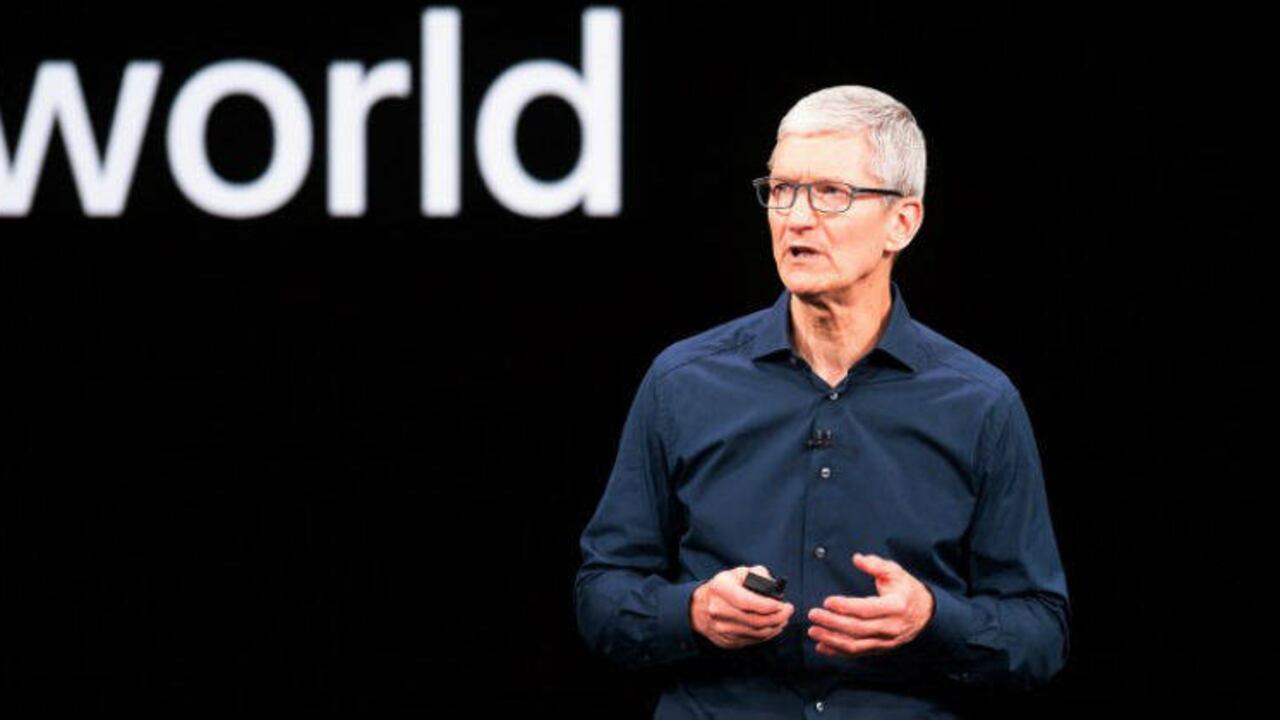 Tim Cook, CEO de Apple (Foto: AFP-Noah Berger)