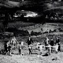 Paseo de la Escuela Nacional de Varones, 1928. Fotografo anónimo.