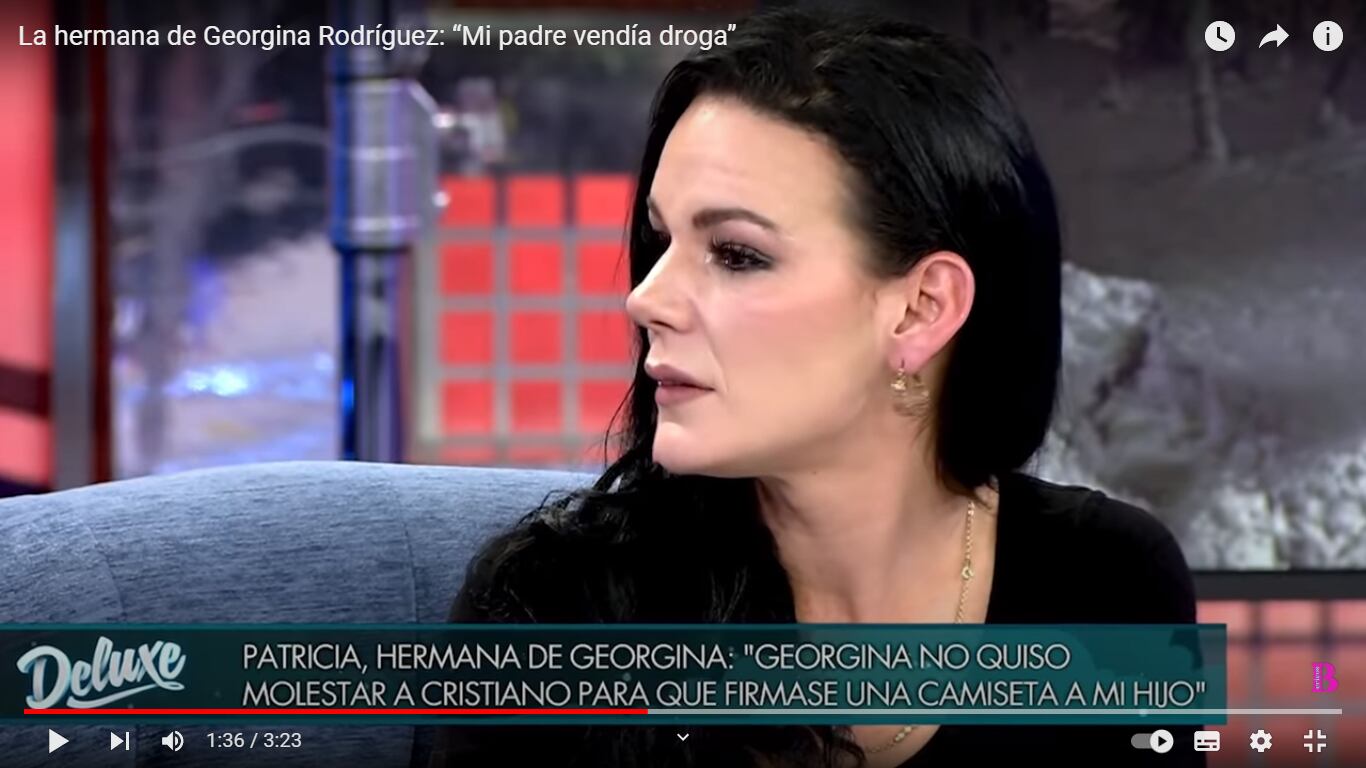 Patricia Rodríguez, hermana de Georgina, la esposa de Cristiano Ronaldo