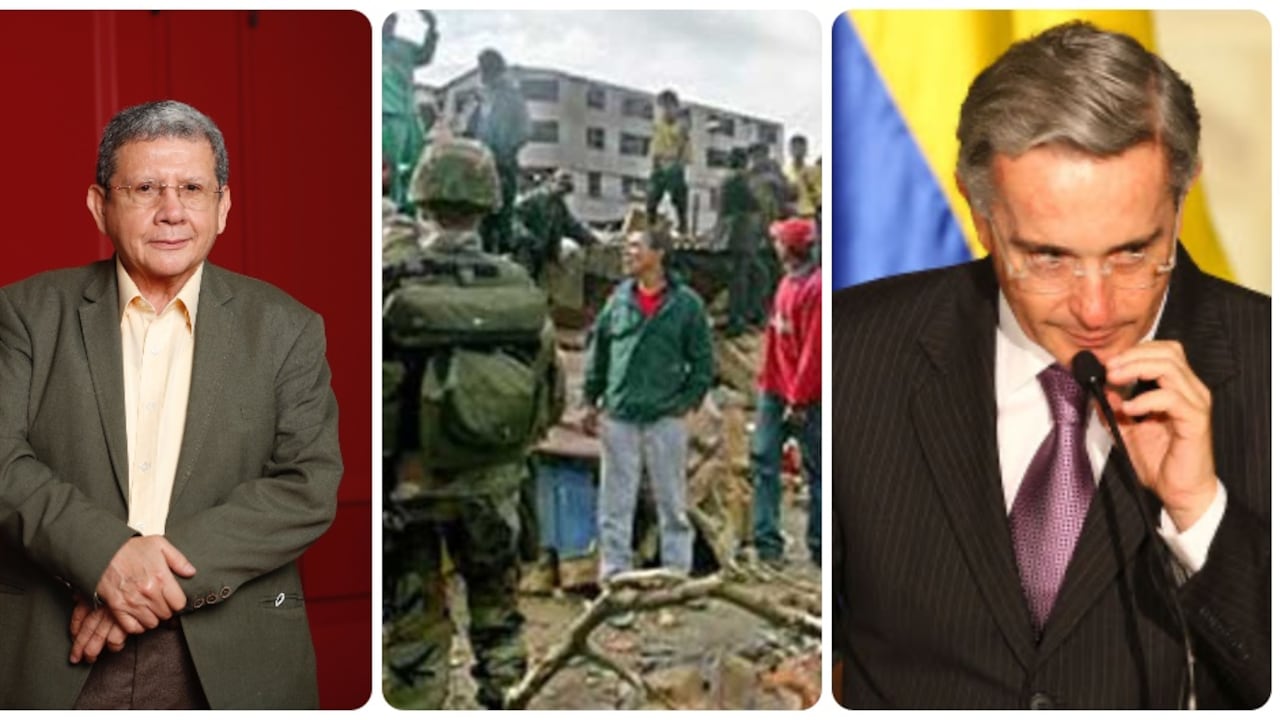El atentado ocurrió el 7 de agosto de 2002. Uno de los morteros impactó en la llamada "Calle del Cartucho", ubicado a cuatro cuadras del Capitolio Nacional, dejando 14 personas muertas y 59 más heridas.