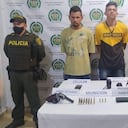 Dos presuntos integrantes del componente sicarial del ‘Clan del Golfo’ en el nordeste de Antioquia