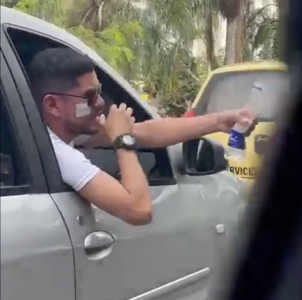 El hombre que atacó a Catalina Ortiz.