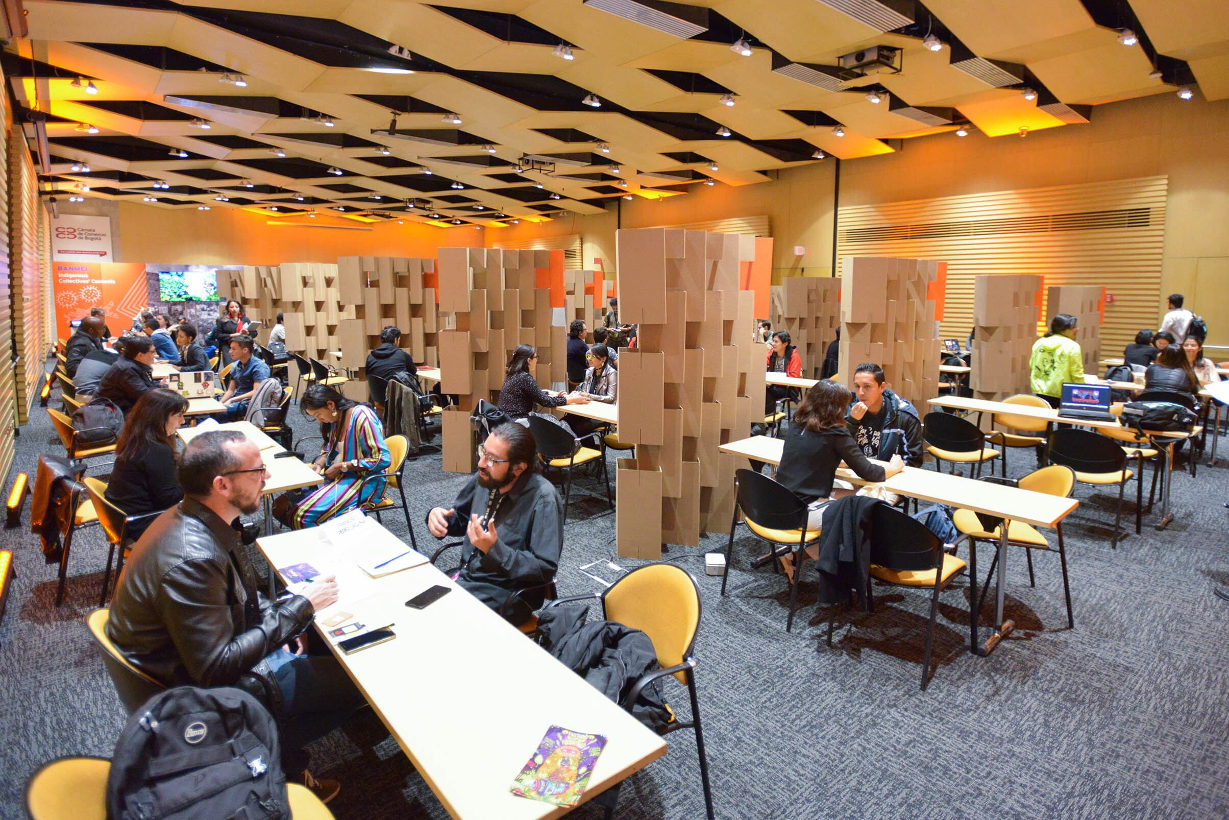 Bogotá Audiovisual Market - BAM. Cortesía de la Cámara de Comercio de Bogotá