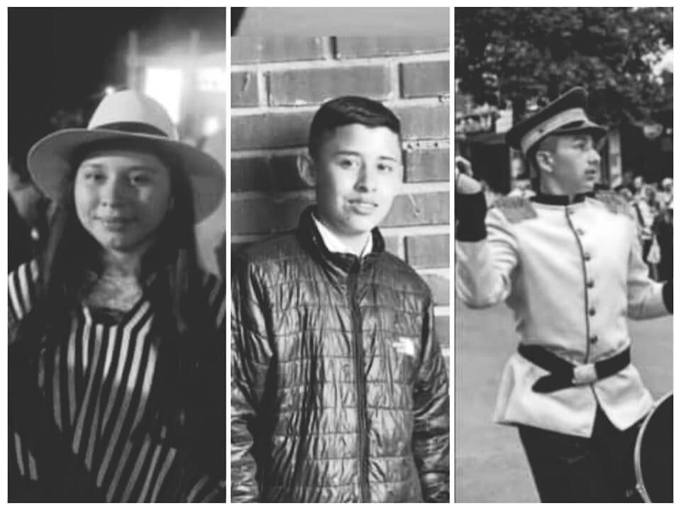 Víctimas mortales de un accidente en Barbosa, Santander.