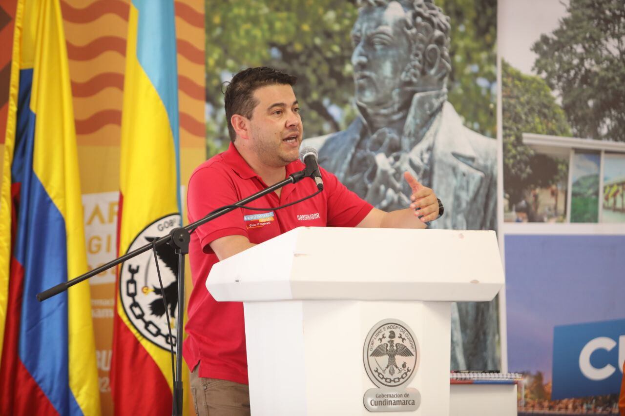 Gobernador de Cundinamarca, Nicolás García Bustos.
