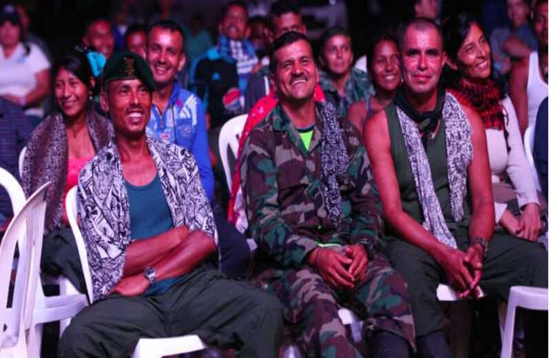 La vocería no sólo la tienen los miembros del Secretariado, comandados por ‘Timoleón Jiménez’, sino también los más de 200 delegados que participan de la décima y última conferencia guerrillera. León Dario Peláez /SEMANA