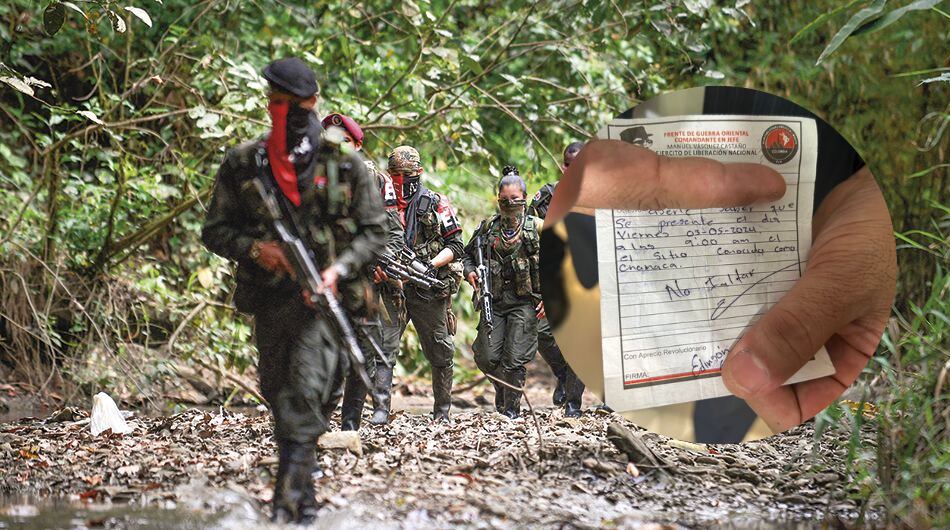 Citaciones del ELN a comerciantes del departamento de Santander.