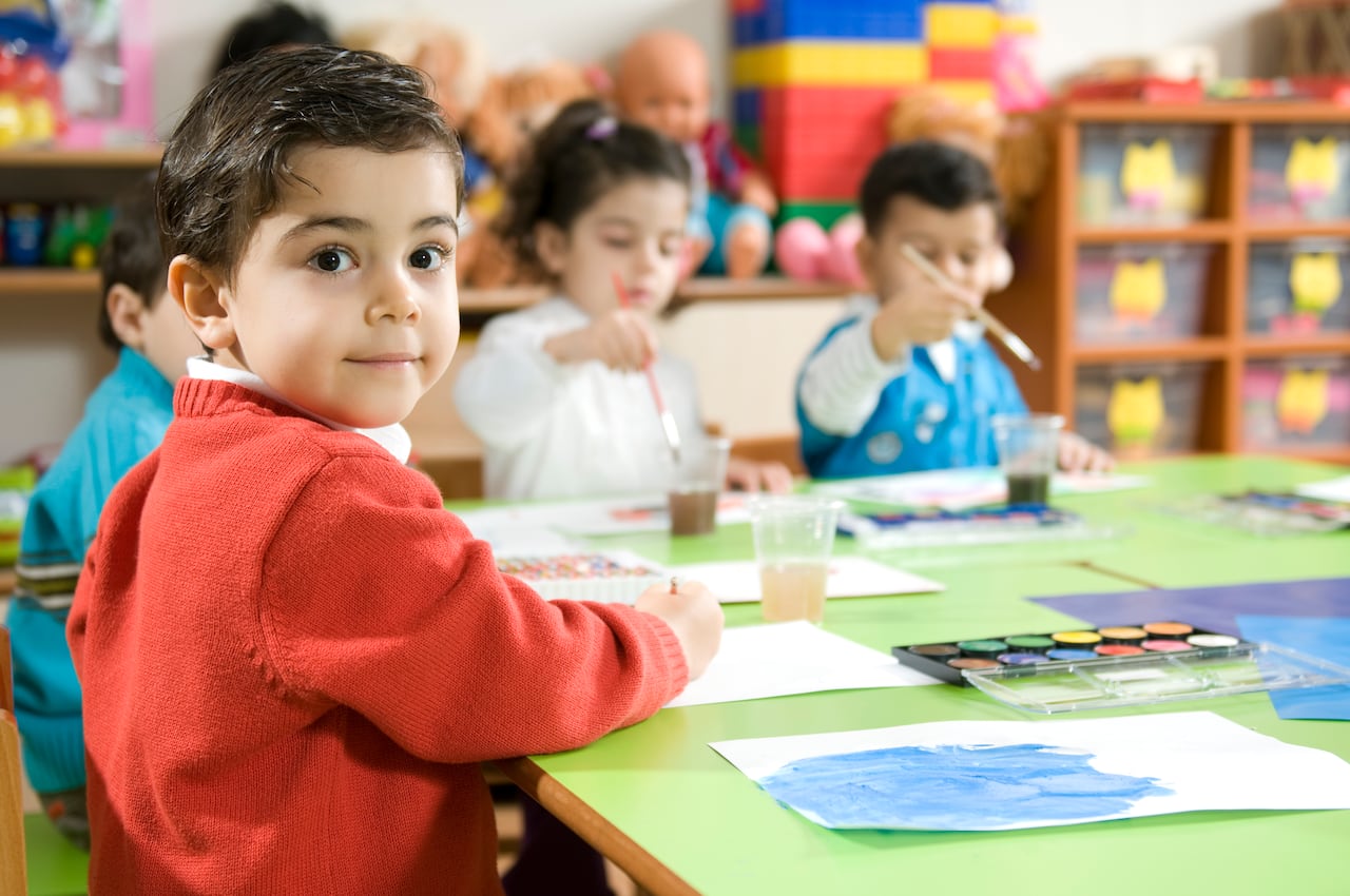 Jardín infantil de clases