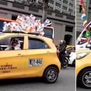 Taxista sorprende en Medellín por su vestimenta de árabe y la decoración de su taxi.