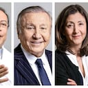 Gustavo Petro, Rodolfo Hernández, Íngrid Betancourt y Sergio Fajardo