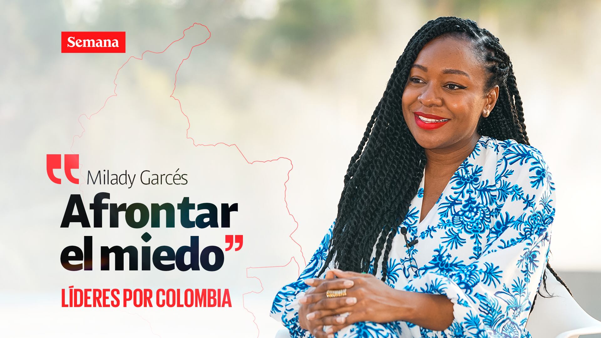 Milady Garcés en Líderes por Colombia