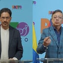 Iván Cepeda y Gustavo Petro.