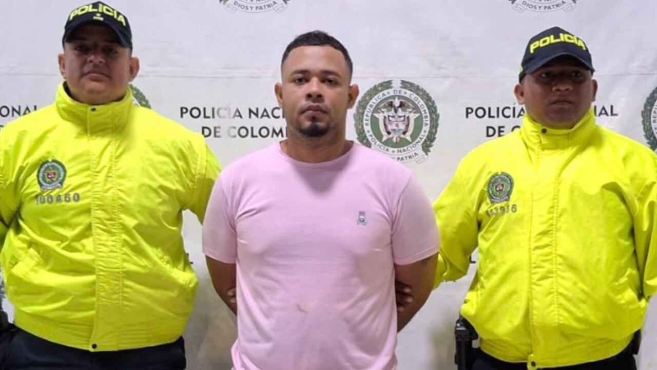 Alias Klei, capturado por la Sijin de la Policía de Barranquilla.
