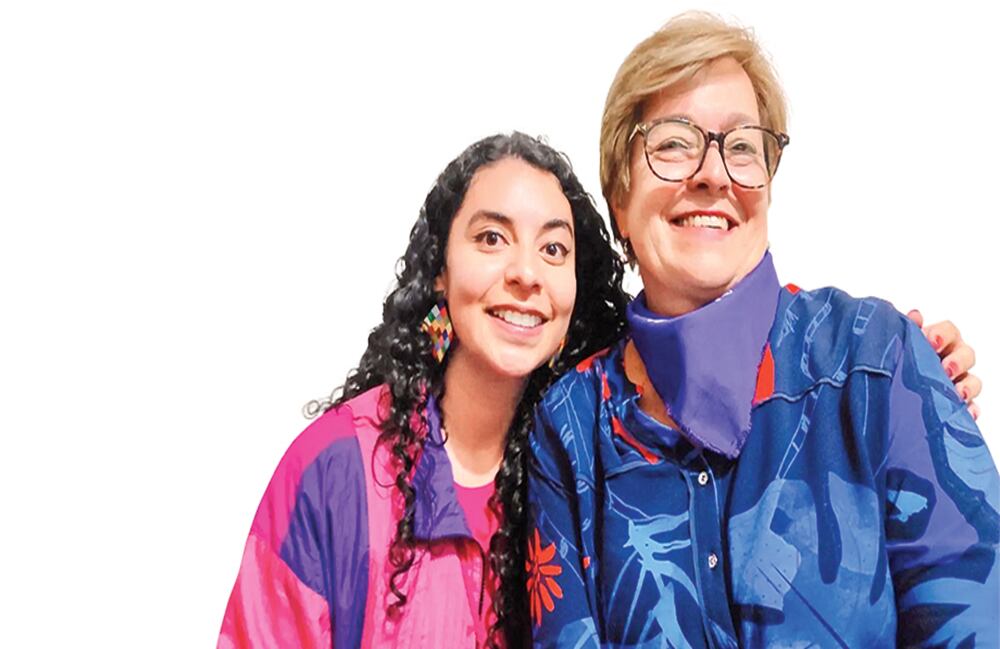Luisa Fernanda Robayo y Gloria Inés Ramírez.