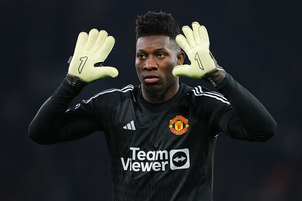 André Onana, arquero del Manchester United.