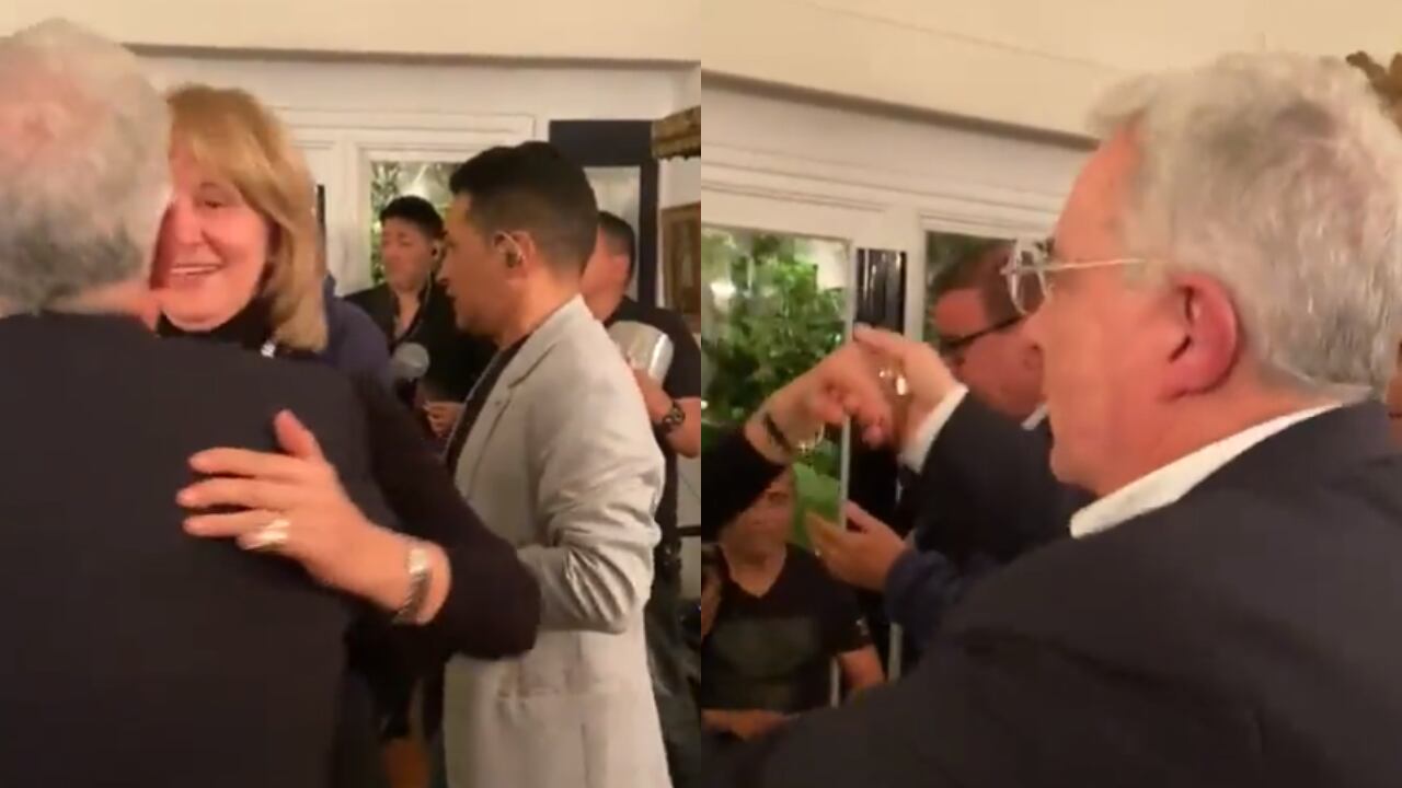 Aún no se conoce el motivo de celebración de los exmandatarios.