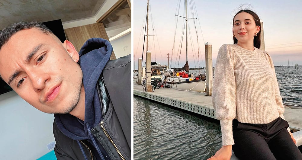 Daniel Felipe Aguirre y Ángela Margarita Flórez son dos profesionales que decidieron migrar en los dos últimos años ante la falta de oportunidades laborales en el país. 