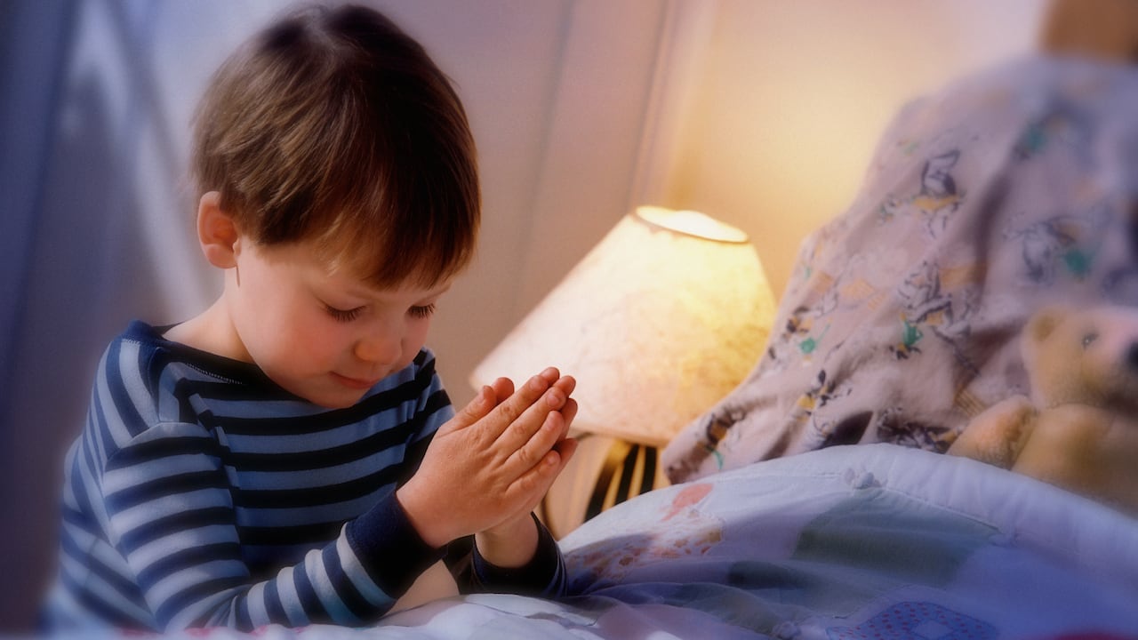 Oraciones para antes de dormir.