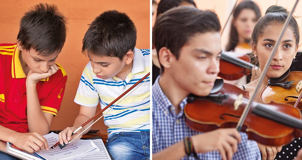  La graduación en Vichada fue el pasado 5 de agosto. Más de 50 niños recibieron su diploma justo después de interpretar Tierra de todos, una pieza compuesta por ellos.