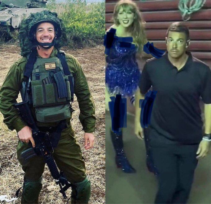 Guardaespaldas de Taylor Swift regresa a Israel para unirse a la lucha contra Hamás