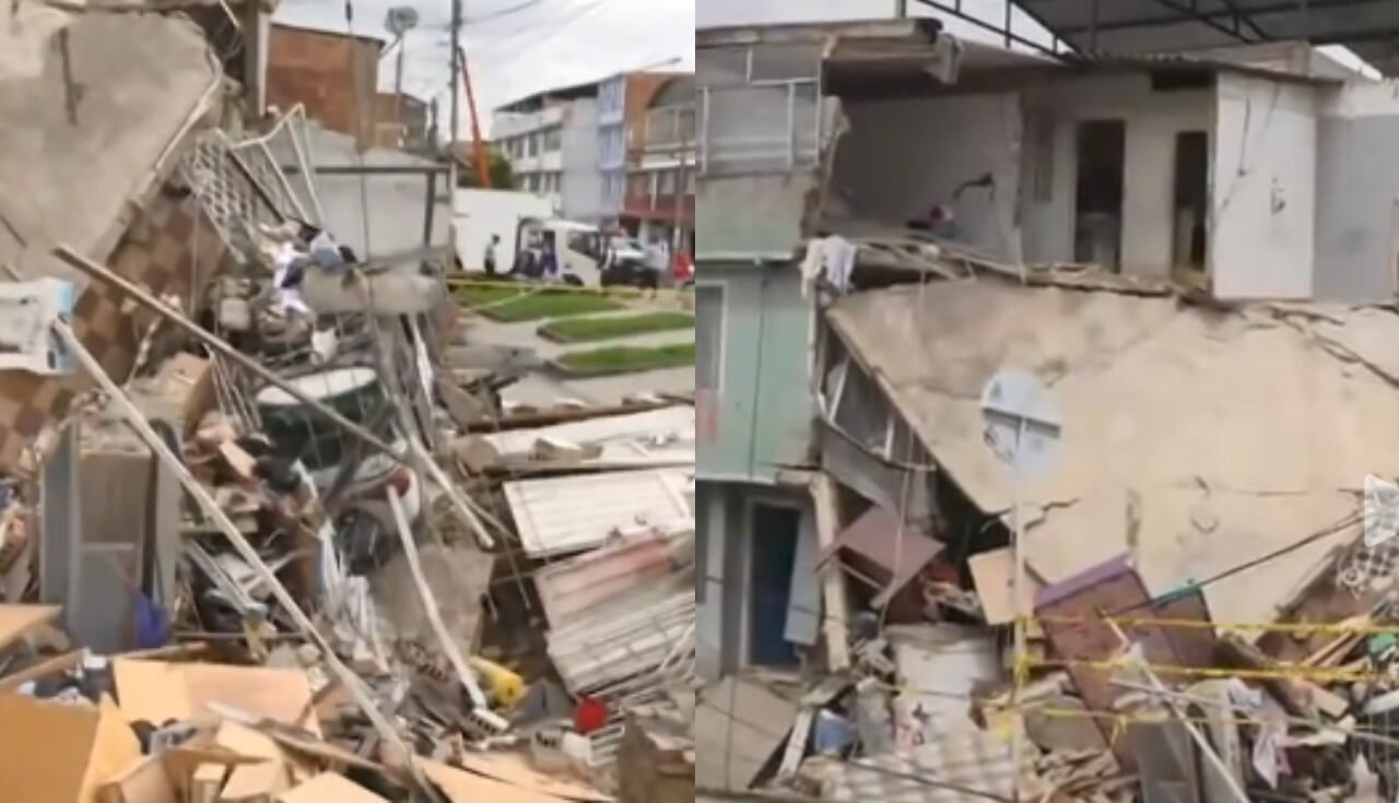 Los vecinos aseguraron que el hueco en el suelo tiene varios metros de profundidad y que varias casas de la cuadra podrían estar en riesgo.