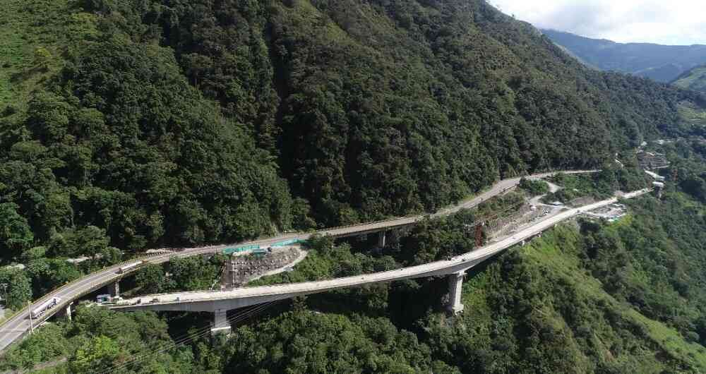 Vía al Llano, Chirajara Fundadores, Coviandina