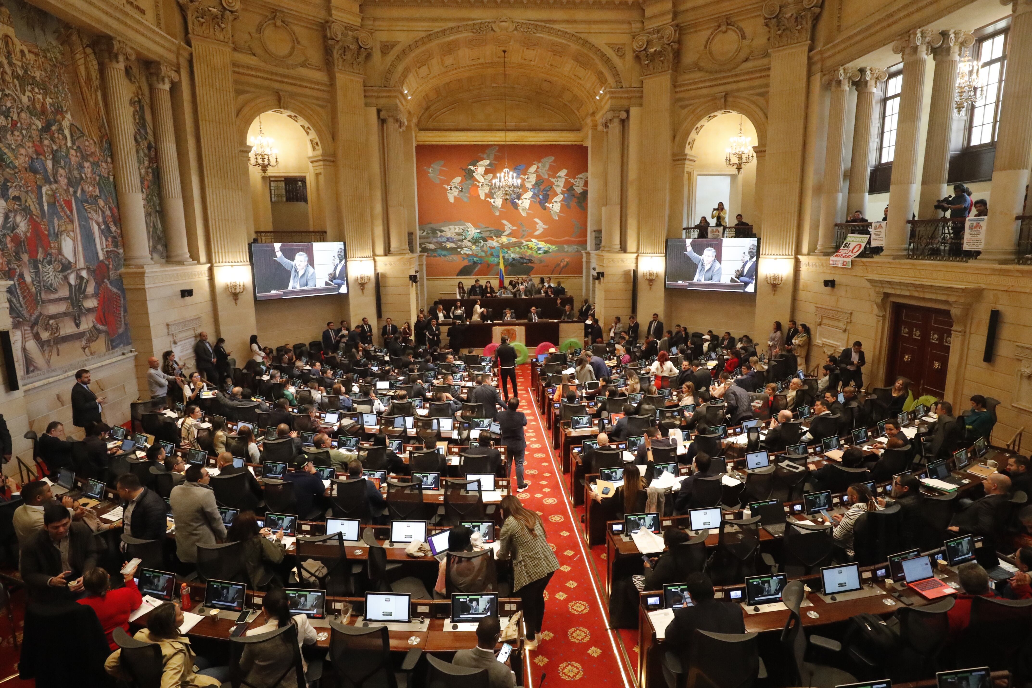 Votación reforma tributaria en el congreso