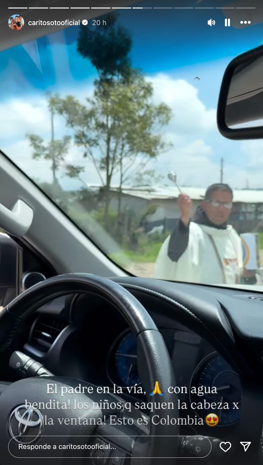 Carolina Soto habló del engaño de encontrarse un cura en una vía de Bogotá