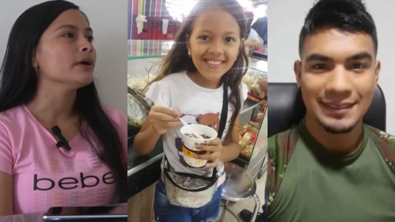 De izquierda a derecha: Evelyn Rodas, Sofía delgado y el confeso asesino Brayan Campos.