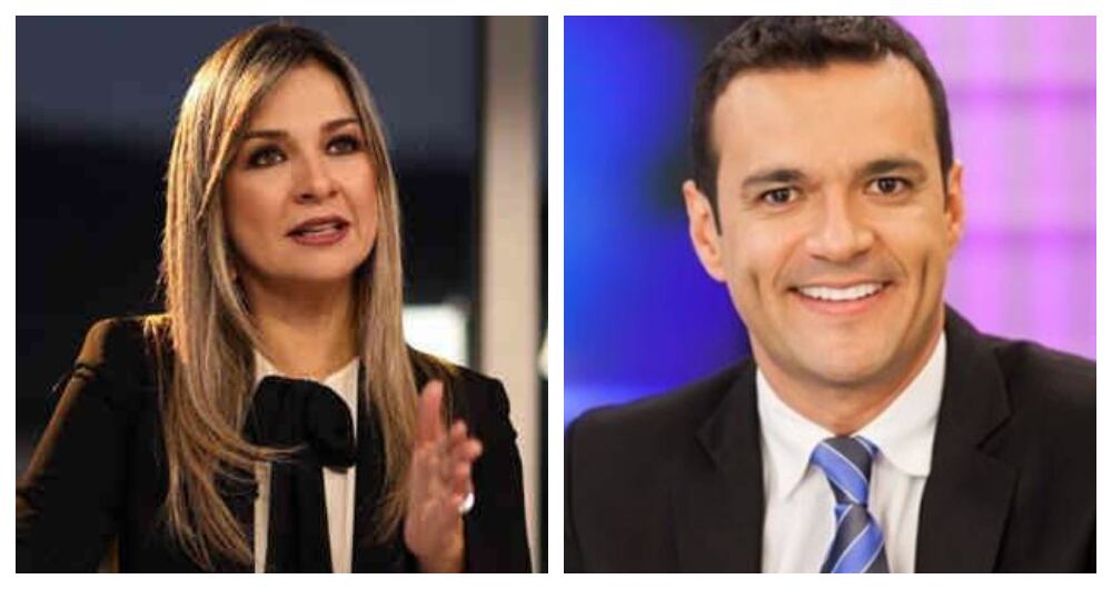 Vicky Dávila y Juan Diego Alvira