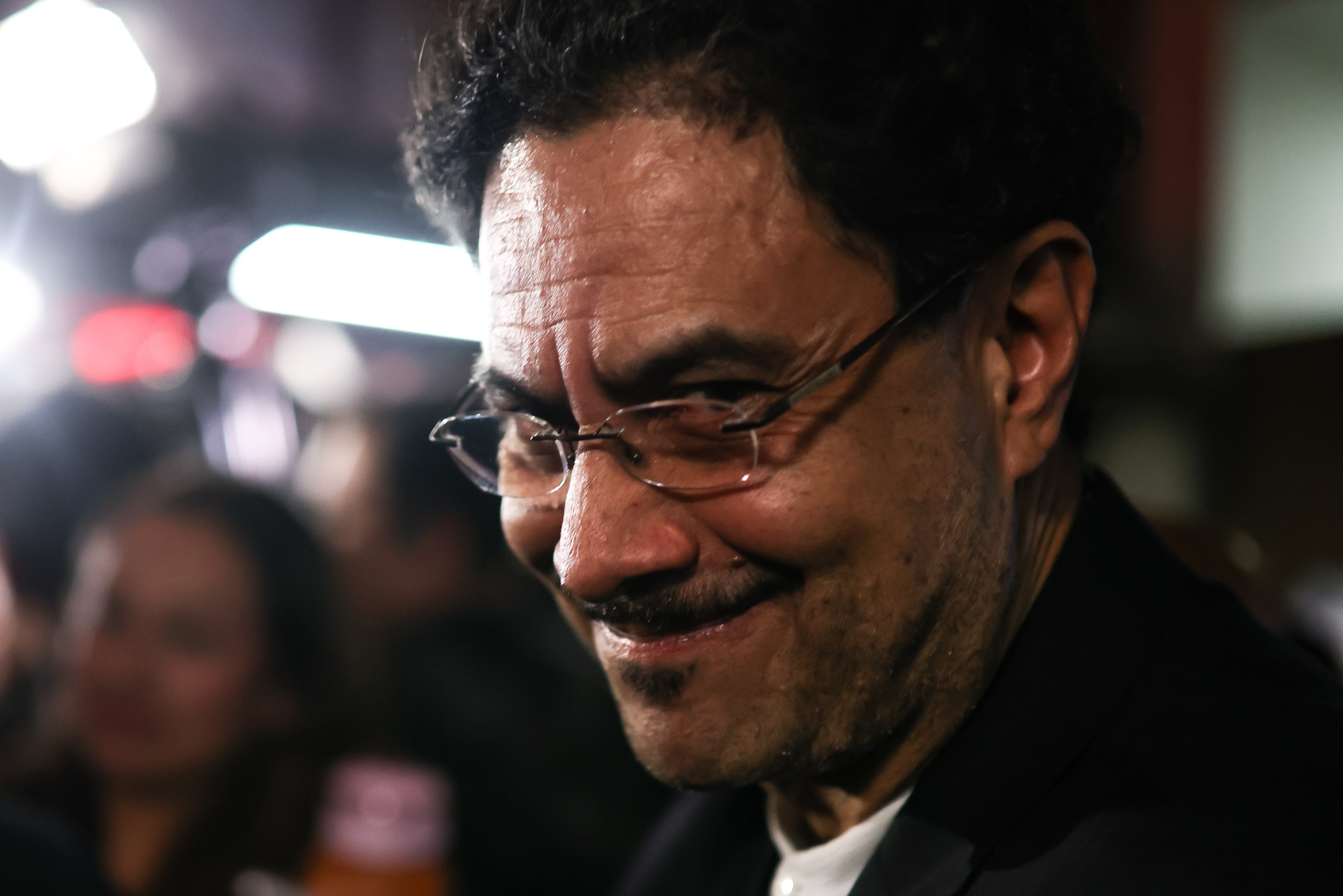 Bogotá, Julio 28 de 2025. Juicio Álvaro Uribe el senador Iván Cepeda y el abogado Miguel Angel del río ofrecieron declaraciones a medios.