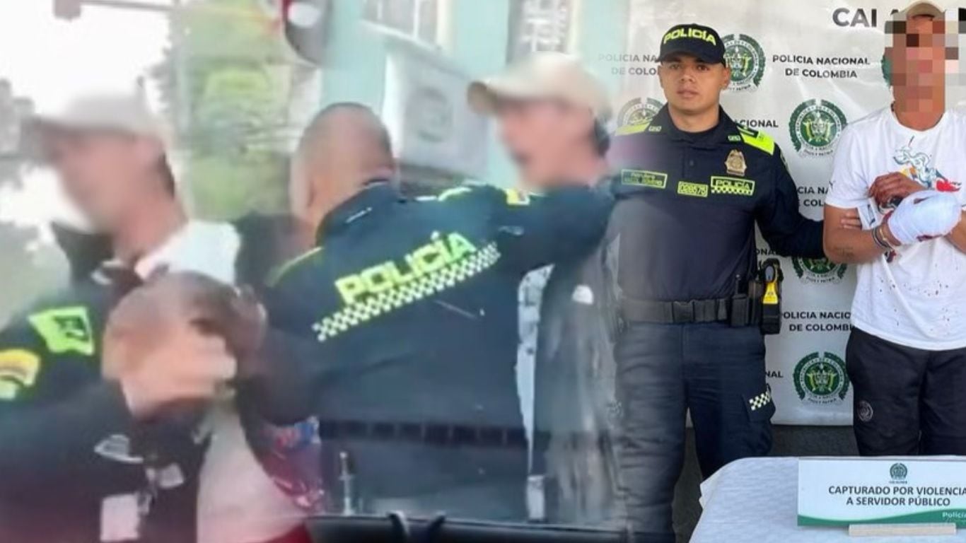 Policía resultó lesionado tras riña con ciudadano en el norte de Bogotá