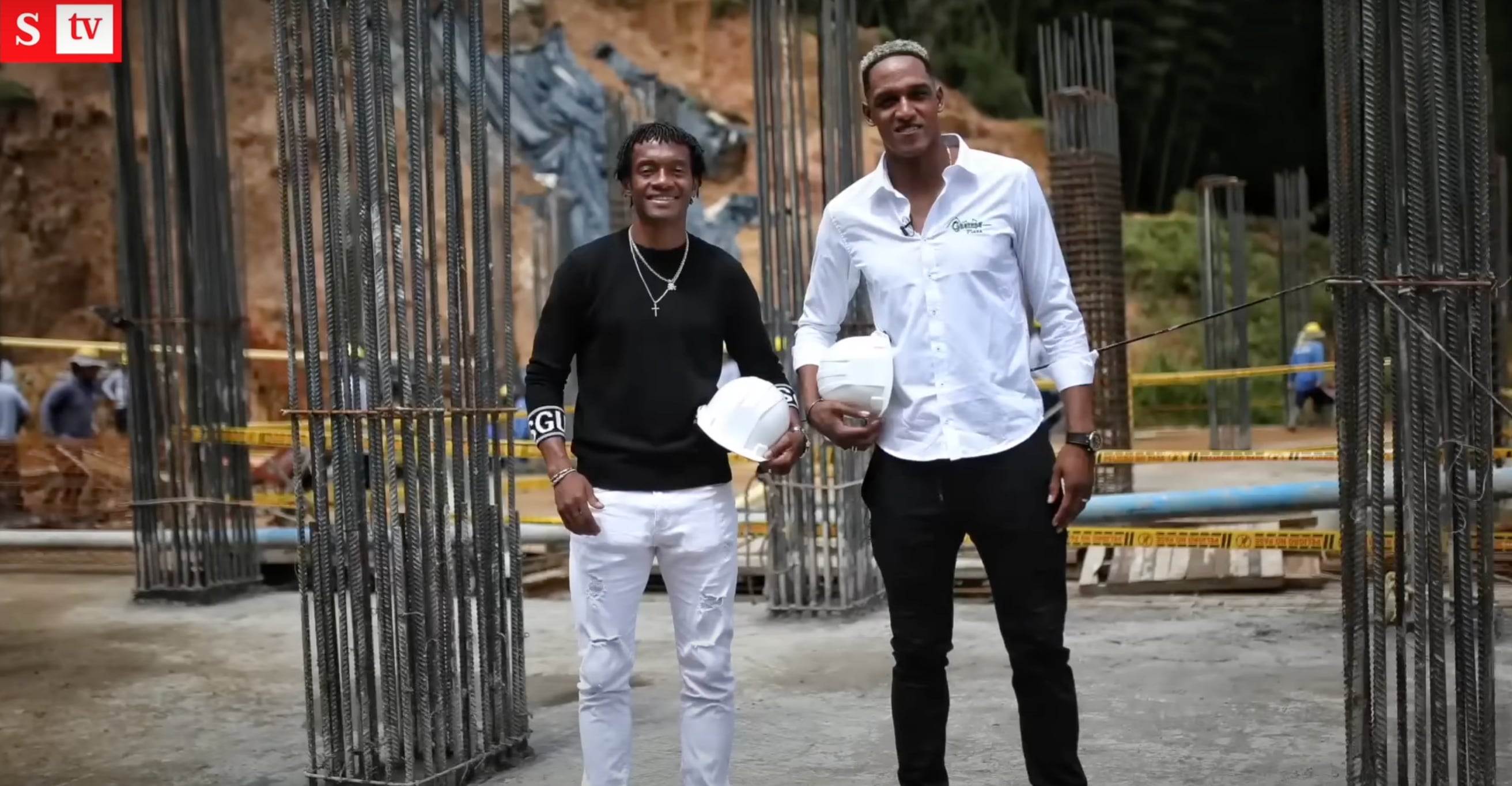 Juan Guillermo Cuadrado y Yerry Mina en entrevista con SEMANA.
