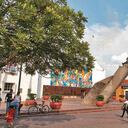 Plaza principal de Valledupar, capital del Cesar.