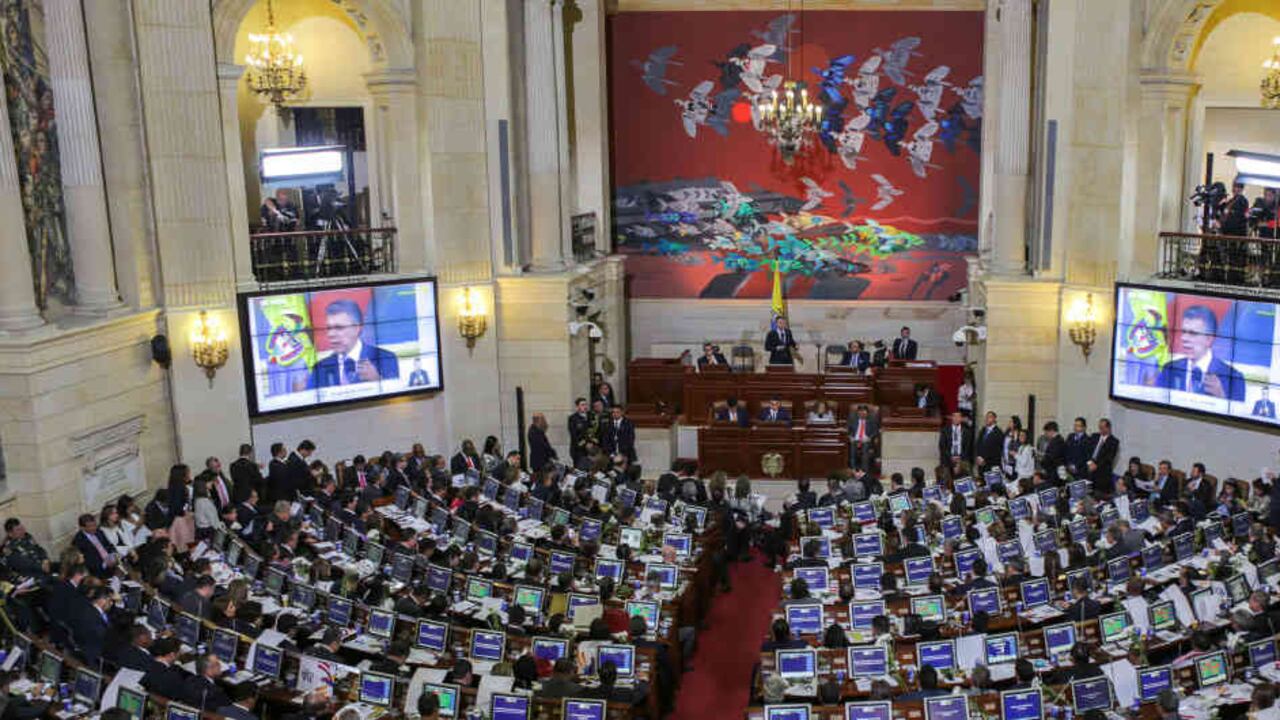 el desgano frente a la paz afectó el ambiente en el congreso
