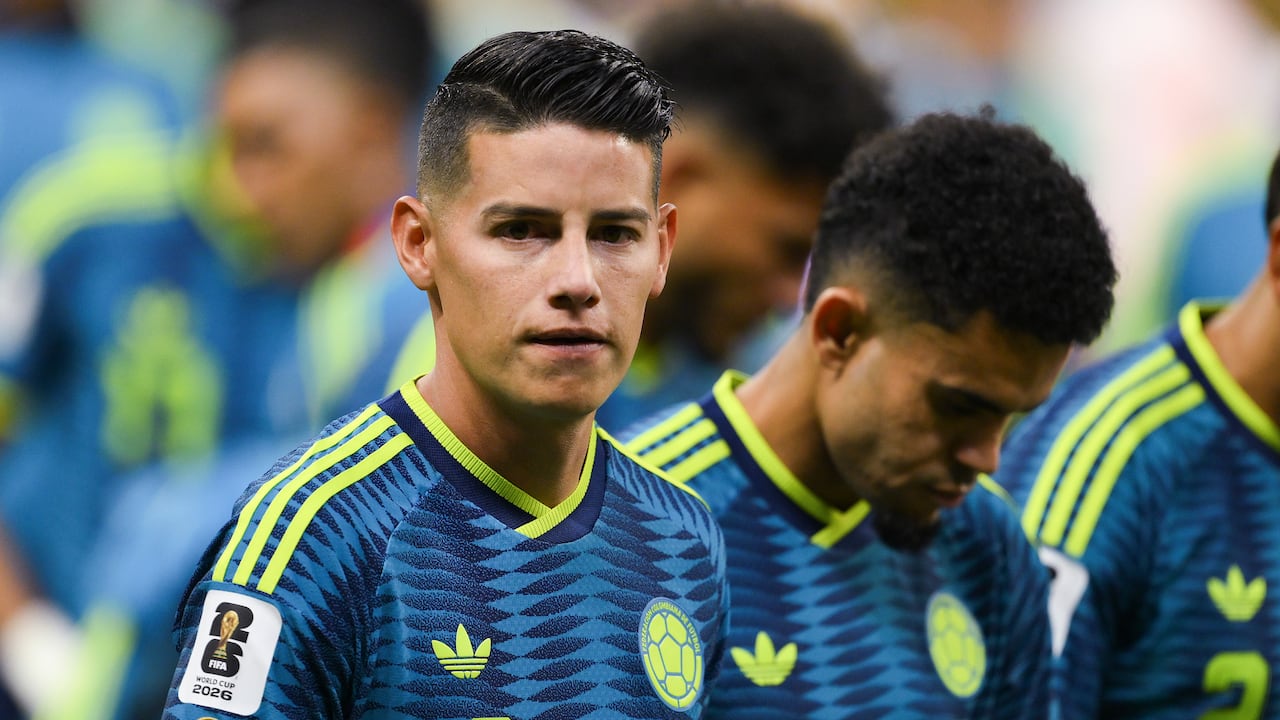 James Rodríguez y Luis Díaz, principales figuras de la Selección Colombia.