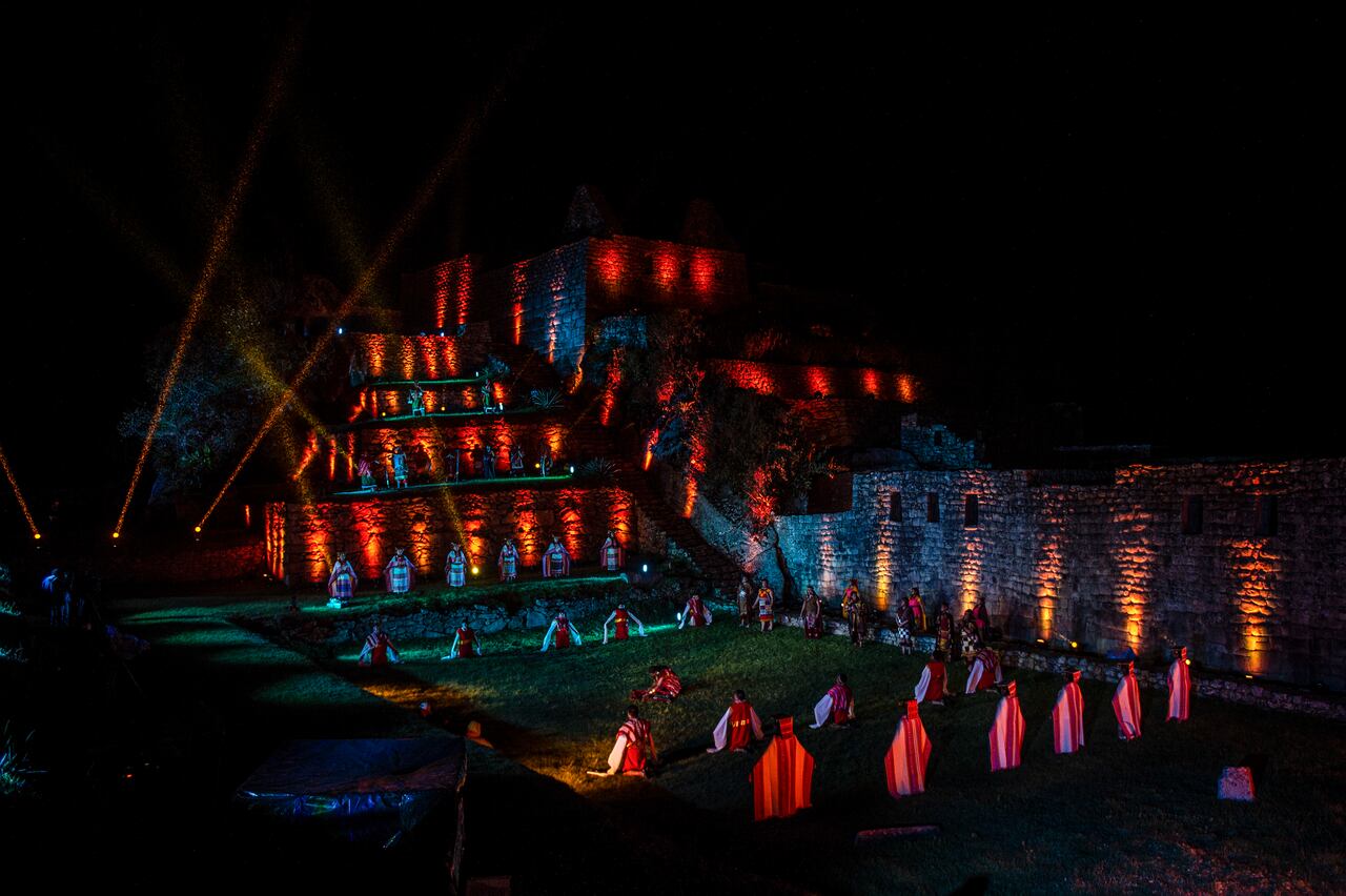 Ceremonia de reapertura de Machu Picchu. Noviembre 2020. Foto: Ernesto Benavides / AFP
