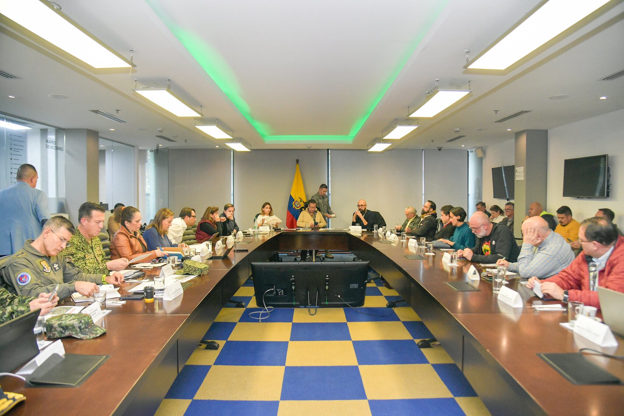 El Gobierno nacional declaró el desastre natural, por la difícil situación con el invierno en todo el país.