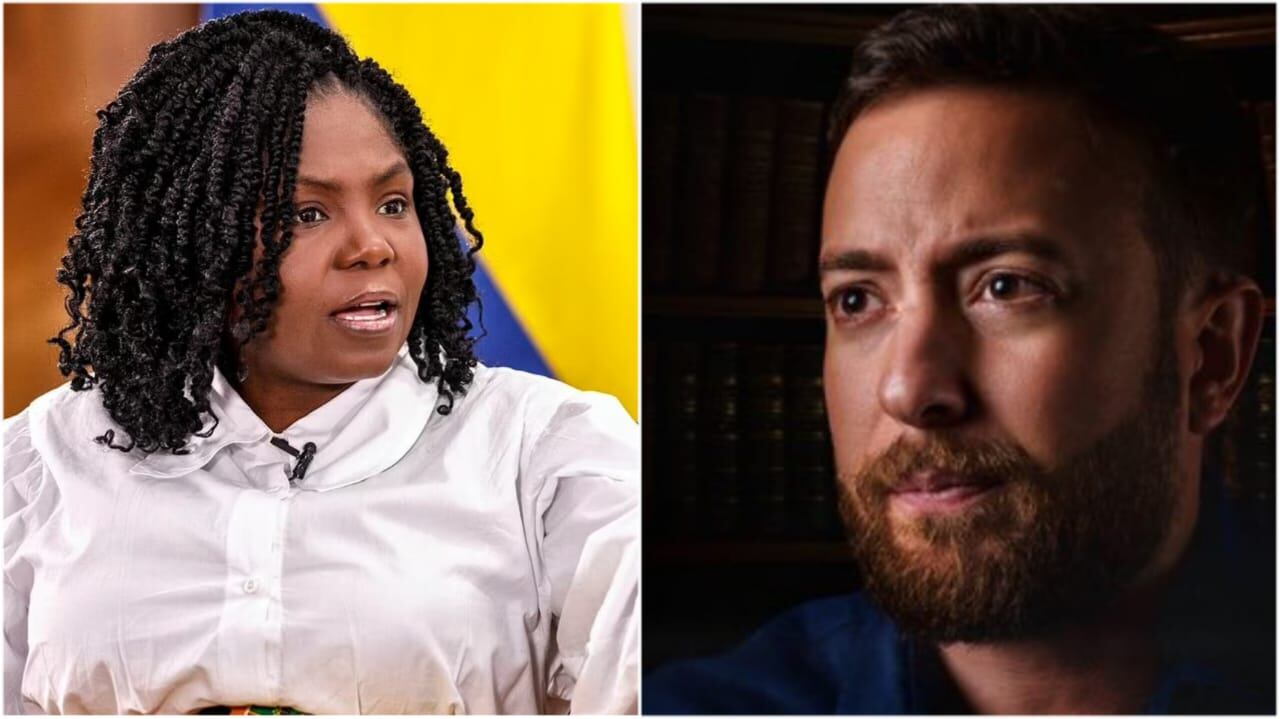 Vicepresidenta Francia Márquez fue criticada por Agustín Laje Foto:  JUAN CARLOS SIERRA PARDO -Twitter @agustinlaje