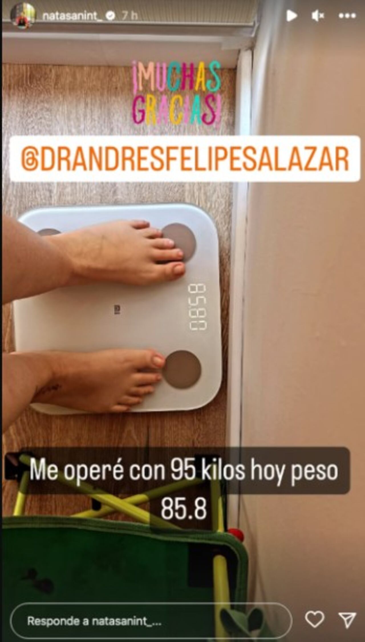 La locutora ha dejado ver el avance de su proceso luego de hacerse una cirugía