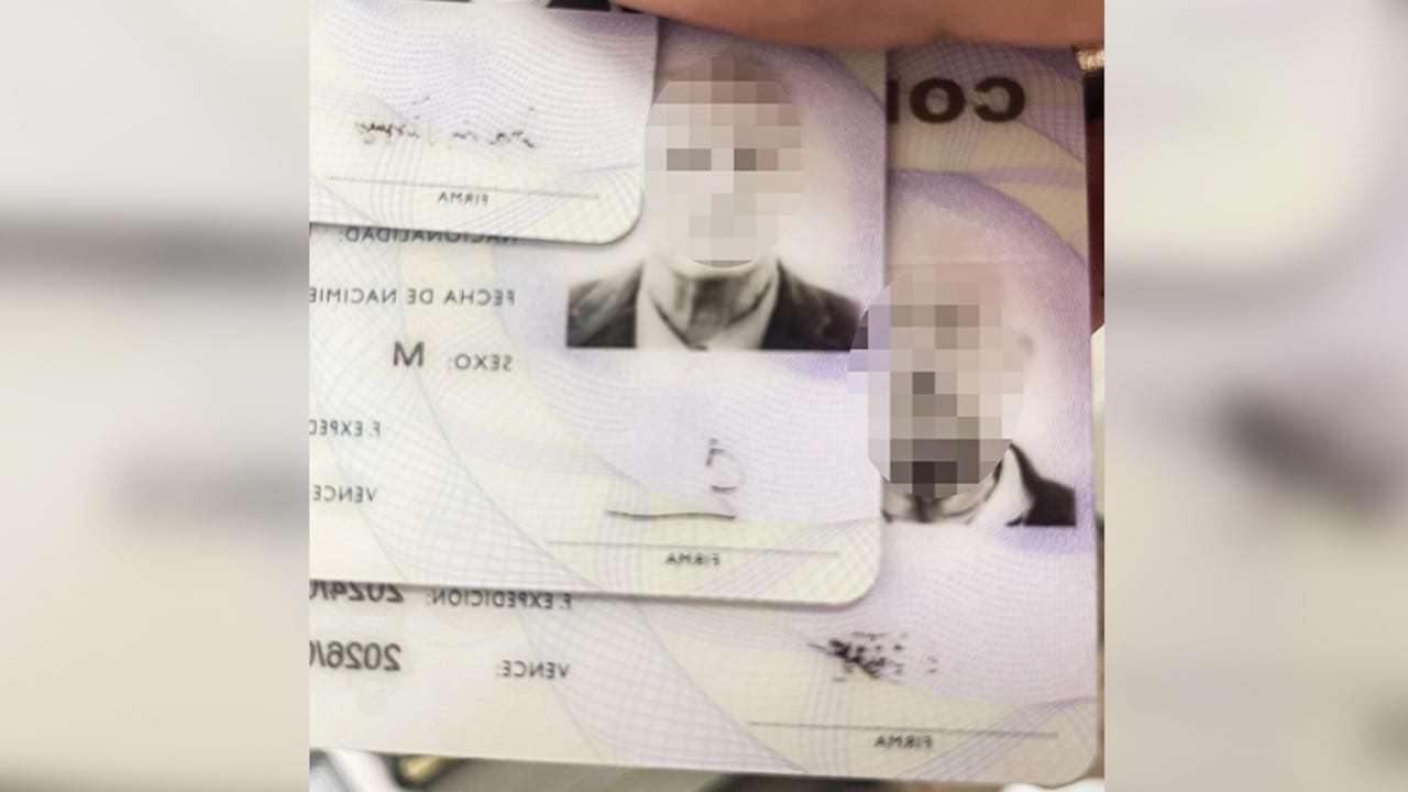 Cédula de extranjería.