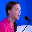 Ante líderes de diferentes países, en el marco de la Cumbre por el Clima, en la ONU, Greta Thunberg, llamó una vez más la atención de la necesidad de actuar ya contra el cambio climático. Foto: AFP