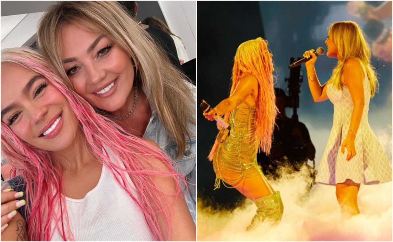 Karol G invitó a la cantante española Amaia Montero a su concierto en el Santiago Bernabéu, después de estar ausento por varios años.