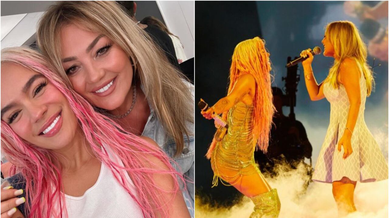 Karol G invitó a la cantante española Amaia Montero a su concierto en el Santiago Bernabéu, después de estar ausento por varios años.