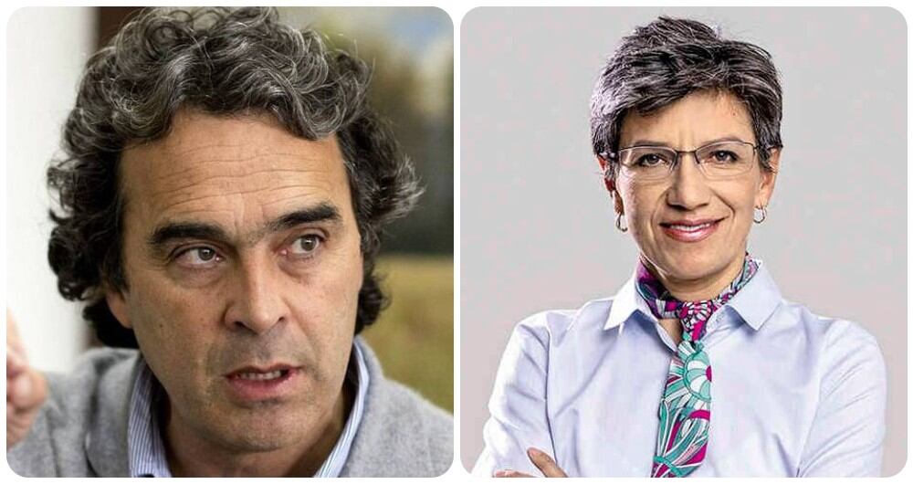 Sergio Fajardo y Claudia López