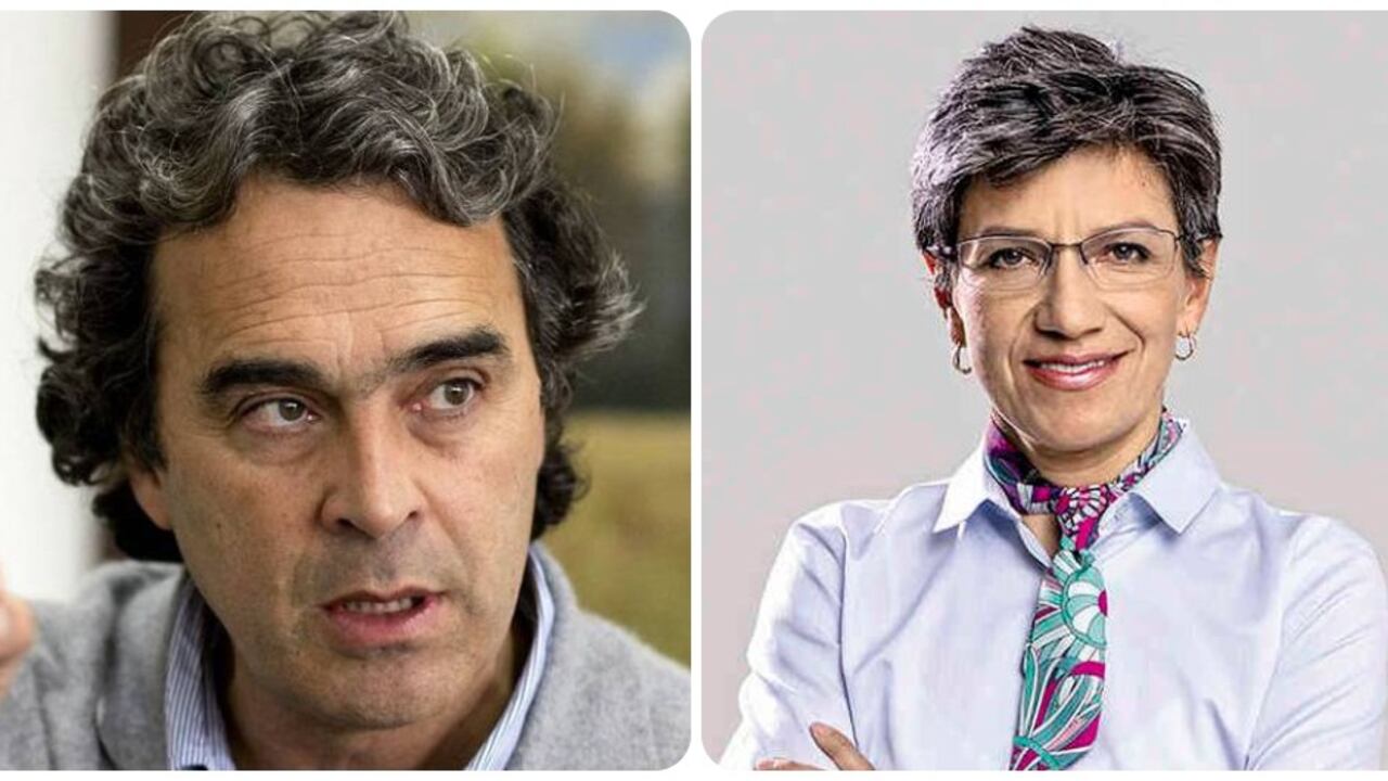 Sergio Fajardo y Claudia López.